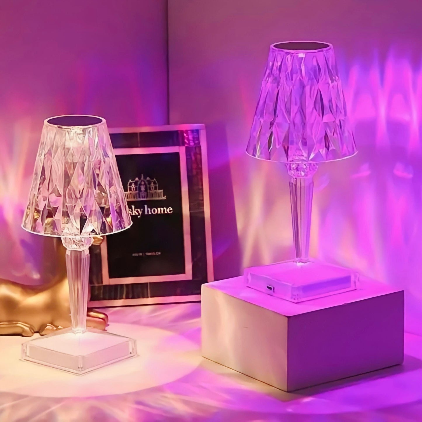 Crystal Table Lamp