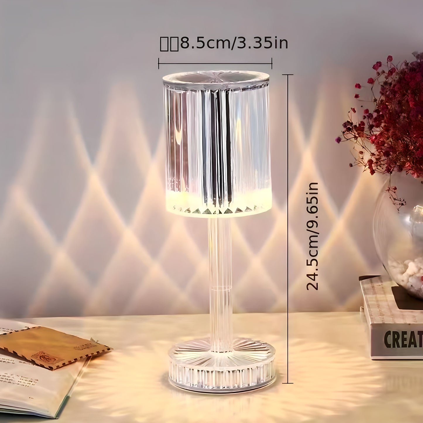 Crystal Desk Lamp